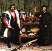 HOLBEIN, Hans the Younger Jean de Dinteville and Georges de Selve (The Ambassadors) sf oil painting picture wholesale